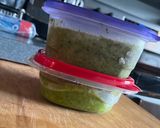 A picture of step 2 of Homemade pesto sauce.