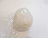 A picture of step 1 of Temari Sushi for Doll Festival.