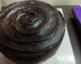 Foto langkah ke 5 dari resep Banana Ganache Cake.