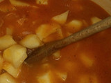 Patatas guisadas con congrio