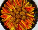عکس مرحله 1 از دستور سبزیجات کوفته ترکی