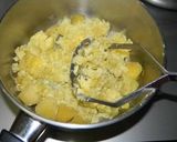 A picture of step 2 of Easy Sweet Potato Bites Made in One Pot.