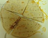 A picture of step 10 of Cray Cray Easy Chicken And Cheese Quesadillas.
