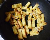 A picture of step 4 of French Toast Snacks with Bread Crusts.