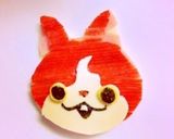 A picture of step 4 of Jibanyan (Youkai Watch) Charaben.