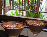 A picture of step 3 of Dates Cocoa Milk Shake.