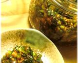A picture of step 8 of Spicy Miso Paste with Chives and Leeks.