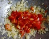 A picture of step 6 of Paneer Bhurji.
