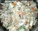 எக் பிரைட் ரைஸ் (without Souce) (Egg fried rice recipe in tamil) ரெசிபி ஸ்டேப் 3 புகைப்படம்
