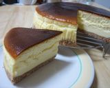A picture of step 15 of Airy and Rich Two-Layer Cheesecake.