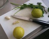 A picture of step 1 of Peruvian Ceviche.