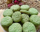 Foto langkah ke 4 dari resep Kuker koin pandan kelapa.