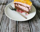 Gyümölcsös túró tortamangós zselével recept fázis 7 fotója