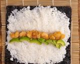 A picture of step 3 of Crunchy Sushi Rolls Recipe.