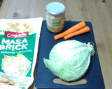 Foto del paso 1 de la receta: Rollitos de primavera sin carne (Receta Vegana)