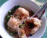 A picture of step 7 of Western-Style Grilled Onigiri Chazuke.