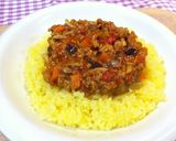A picture of step 8 of Keema Curry.