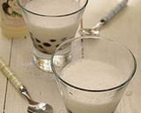 A picture of step 5 of Iced Cafe au Lait with Black Tapioca.