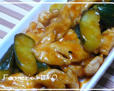 A picture of step 8 of Cucumber and Chicken Sweet and Sour Stir-fry.