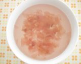A picture of step 8 of Sakura No-Bake Cheesecake.