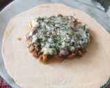A picture of step 3 of Bada roti.