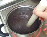 A picture of step 6 of Ohagi with Adzuki Beans and Kinako Powder.
