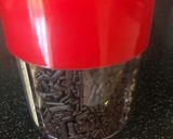 A picture of step 2 of Eggless chocolate cake.