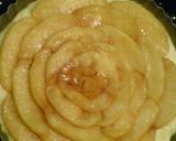 A picture of step 4 of Okara Apple Cheesecake.