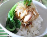 A picture of step 7 of Hong Kong Style Steamed White Fish with Douchijiang, Spicy Black Bean Sauce.