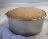 A picture of step 13 of Basic Moist Sponge Cake.
