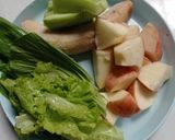 Foto langkah ke 1 dari resep Smoothie hijau.