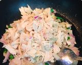A picture of step 2 of Chicken bread.