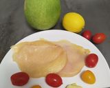 Foto del passaggio 1 della ricetta Insalata di barattiere e pollo aromatico