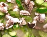 Hình bước làm 5 của món Bạch Tuộc Xào Dưa Leo