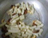 A picture of step 3 of Pasta kheer.