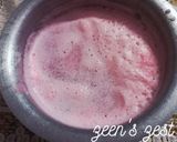 A picture of step 1 of Watermelon Ice-cream.