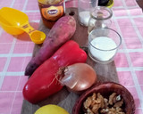 Foto del paso 1 de la receta: Alitas de pollo al horno. Guarnición: puré de camote con miel y nueces y chutney de pimiento rojo ❤️