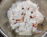 A picture of step 1 of Dry Schezwan Paneer.