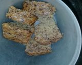 Foto langkah ke 6 dari resep Bronis pisang kukus.