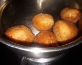 A picture of step 2 of Leftover rice dahi vada.