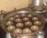 A picture of step 6 of Mango sweet appam.