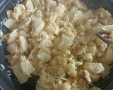 Foto del paso 5 de la receta: Revuelto de patata con jamón a tacos