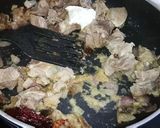 A picture of step 4 of Banjara Mutton Gosht Curry.