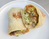A picture of step 2 of Beef shawarma.