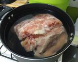 Foto del paso 1 de la receta: Canastitas de pollo y queso (con carcaza de pollo)
