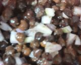 A picture of step 3 of Chana Chaat.