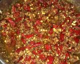 A picture of step 5 of Sliced Red Chili Pickle.