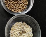 A picture of step 1 of Moth Dal Tadka.