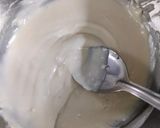 A picture of step 2 of Motichur truffles.
