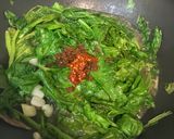 沙茶菠菜炒牛肉的食譜步驟4照片